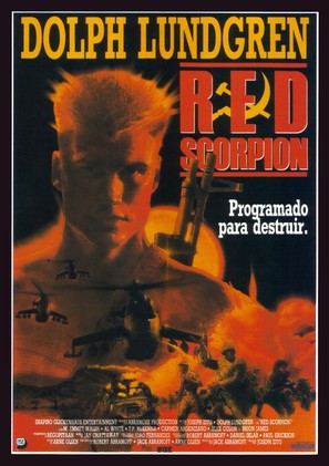 Red Scorpion - Spanish Movie Poster (thumbnail)