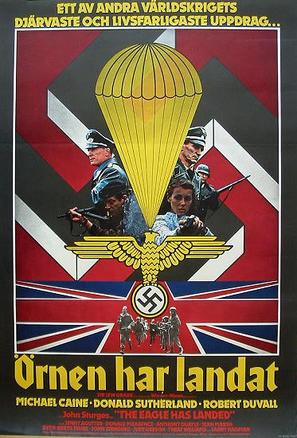 The Eagle Has Landed - Swedish Movie Poster (thumbnail)