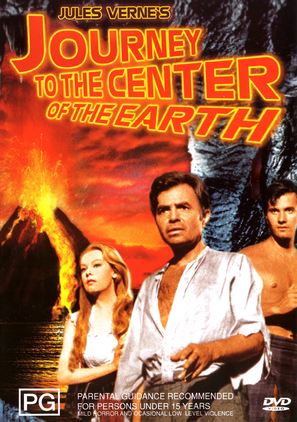 Journey to the Center of the Earth - Australian DVD movie cover (thumbnail)