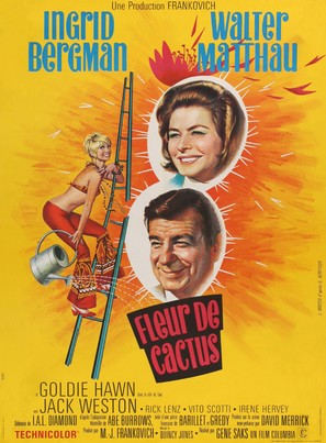 Cactus Flower - French Movie Poster (thumbnail)