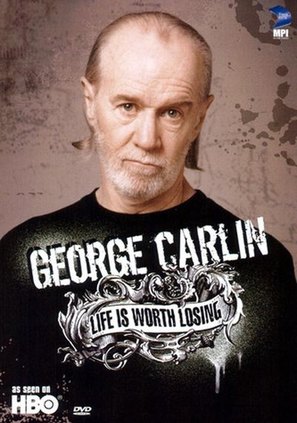George Carlin: Life Is Worth Losing - DVD movie cover (thumbnail)