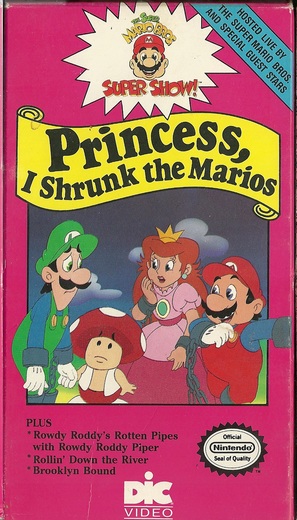 &quot;The Super Mario Bros. Super Show!&quot; - VHS movie cover (thumbnail)