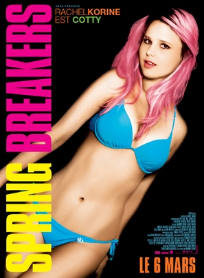 Spring Breakers - French Movie Poster (thumbnail)