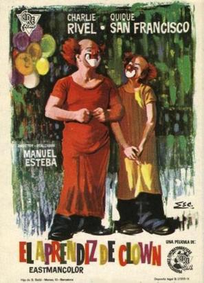 El aprendiz de clown - Spanish Movie Poster (thumbnail)