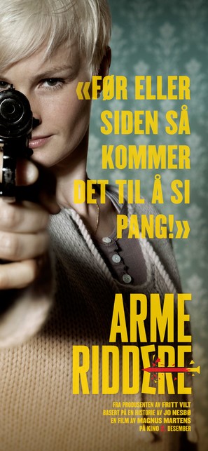 Arme Riddere - Norwegian Movie Poster (thumbnail)