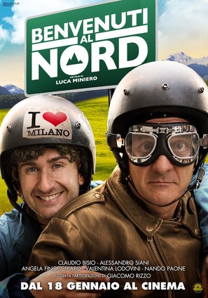 Benvenuti Al Nord - Italian Movie Poster (thumbnail)