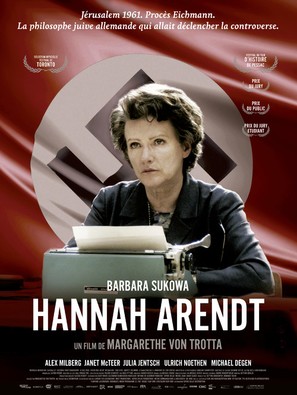Hannah Arendt - French Movie Poster (thumbnail)