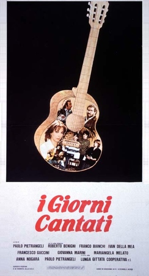 I giorni cantati - Italian Movie Poster (thumbnail)