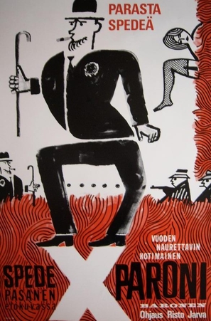 X-paroni - Finnish Movie Poster (thumbnail)