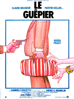 Le gu&ecirc;pier - French Movie Poster (thumbnail)