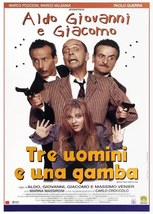 Tre uomini e una gamba Poster