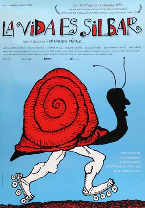 La vida es silbar - Spanish Movie Poster (thumbnail)