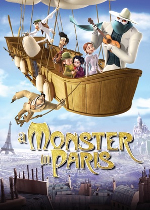 Un monstre &agrave; Paris - Canadian DVD movie cover (thumbnail)