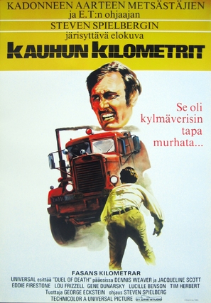 Duel - Finnish Movie Poster (thumbnail)