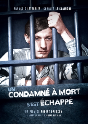 Un condamn&eacute; &agrave; mort s&#039;est &eacute;chapp&eacute; ou Le vent souffle o&ugrave; il veut - French Movie Poster (thumbnail)