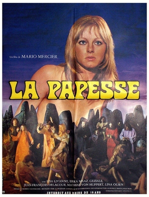 La papesse - French Movie Poster (thumbnail)