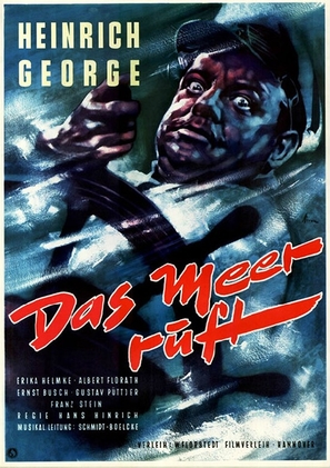 Das Meer ruft - German Movie Poster (thumbnail)