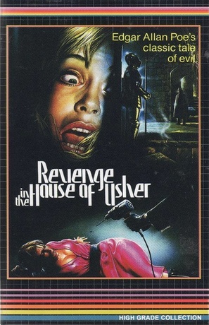 Revenge in the House of Usher - German DVD movie cover (thumbnail)