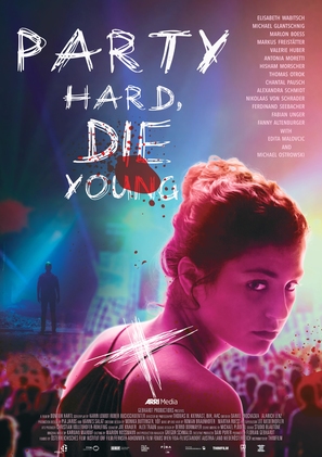 Party Hard Die Young - Austrian Movie Poster (thumbnail)