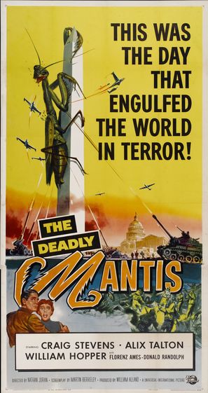 The Deadly Mantis - Theatrical movie poster (thumbnail)