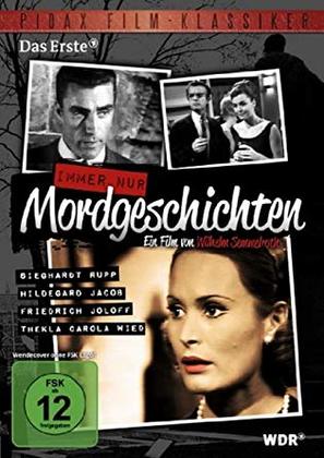 Immer nur Mordgeschichten - German Movie Cover (thumbnail)