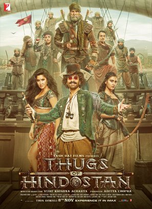 Thugs of Hindostan - Indian Movie Poster (thumbnail)