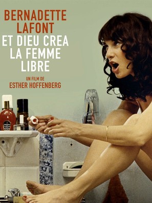 Bernadette Lafont et Dieu cr&eacute;a la femme libre - French Movie Poster (thumbnail)