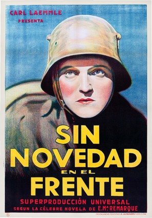 All Quiet on the Western Front - Spanish Movie Poster (thumbnail)