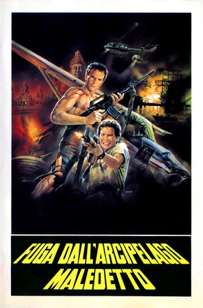 Fuga dall&#039;archipelago maledetto - Italian Movie Poster (thumbnail)