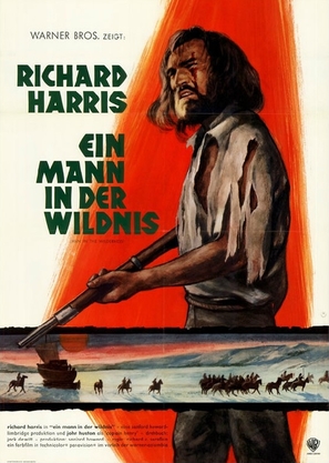 Man in the Wilderness - German Movie Poster (thumbnail)