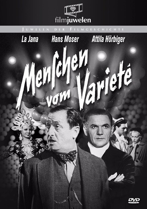 Menschen vom Variet&eacute; - German DVD movie cover (thumbnail)