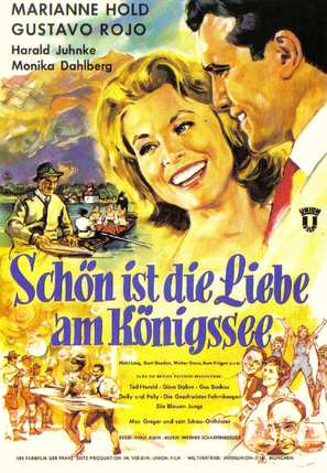 Sch&ouml;n ist die Liebe am K&ouml;nigssee - German Movie Poster (thumbnail)