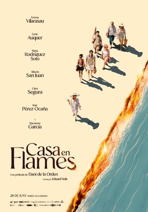 Casa en flames - Andorran Movie Poster (thumbnail)