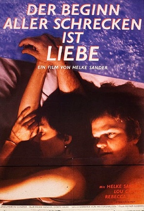 Der Beginn aller Schrecken ist Liebe - German Movie Poster (thumbnail)