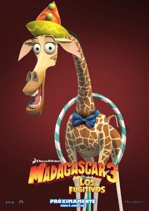 Madagascar 3: Europe&#039;s Most Wanted - Argentinian Movie Poster (thumbnail)