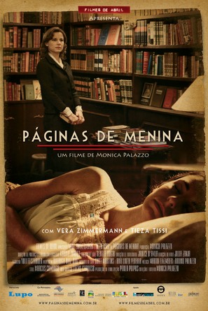 P&aacute;ginas de Menina - Brazilian Movie Poster (thumbnail)