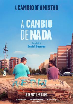 A cambio de nada - Spanish Movie Poster (thumbnail)