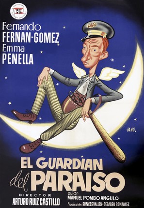 El guardi&aacute;n del para&iacute;so - Spanish Movie Poster (thumbnail)