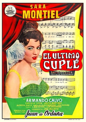 El &uacute;ltimo cupl&eacute; - Spanish Movie Poster (thumbnail)