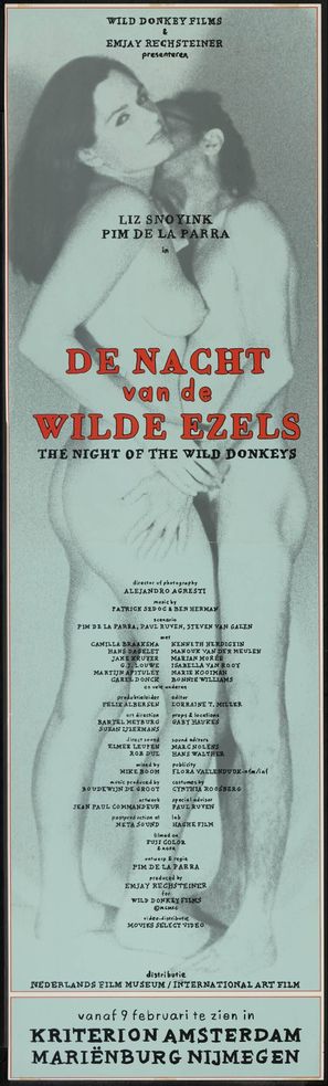 Nacht van de wilde ezels, De - Dutch Movie Poster (thumbnail)