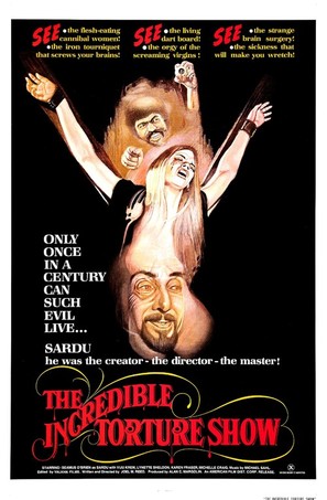 The Incredible Torture Show - Theatrical movie poster (thumbnail)