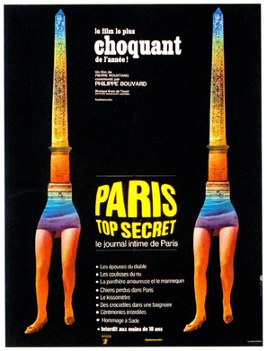 Paris top secret - French Movie Poster (thumbnail)