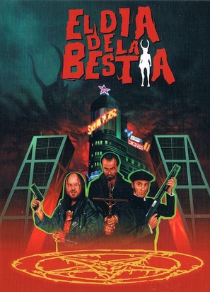 El d&iacute;a de la bestia - German Blu-Ray movie cover (thumbnail)