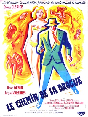 Le chemin de la drogue - French Movie Poster (thumbnail)