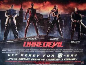 Daredevil - British Movie Poster (thumbnail)