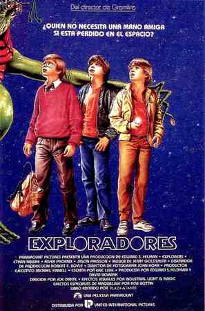 Explorers - Spanish Movie Poster (thumbnail)