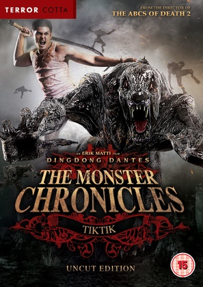 Tiktik: The Aswang Chronicles - British DVD movie cover (thumbnail)