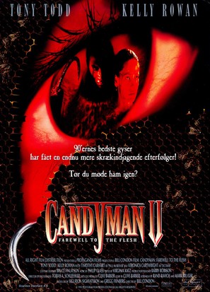 Candyman: Farewell to the Flesh - Danish Movie Poster (thumbnail)