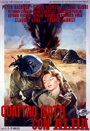 Quattro notti con Alba - Italian Movie Poster (thumbnail)