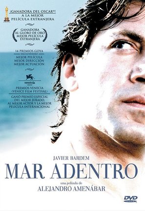 Mar adentro - Spanish DVD movie cover (thumbnail)